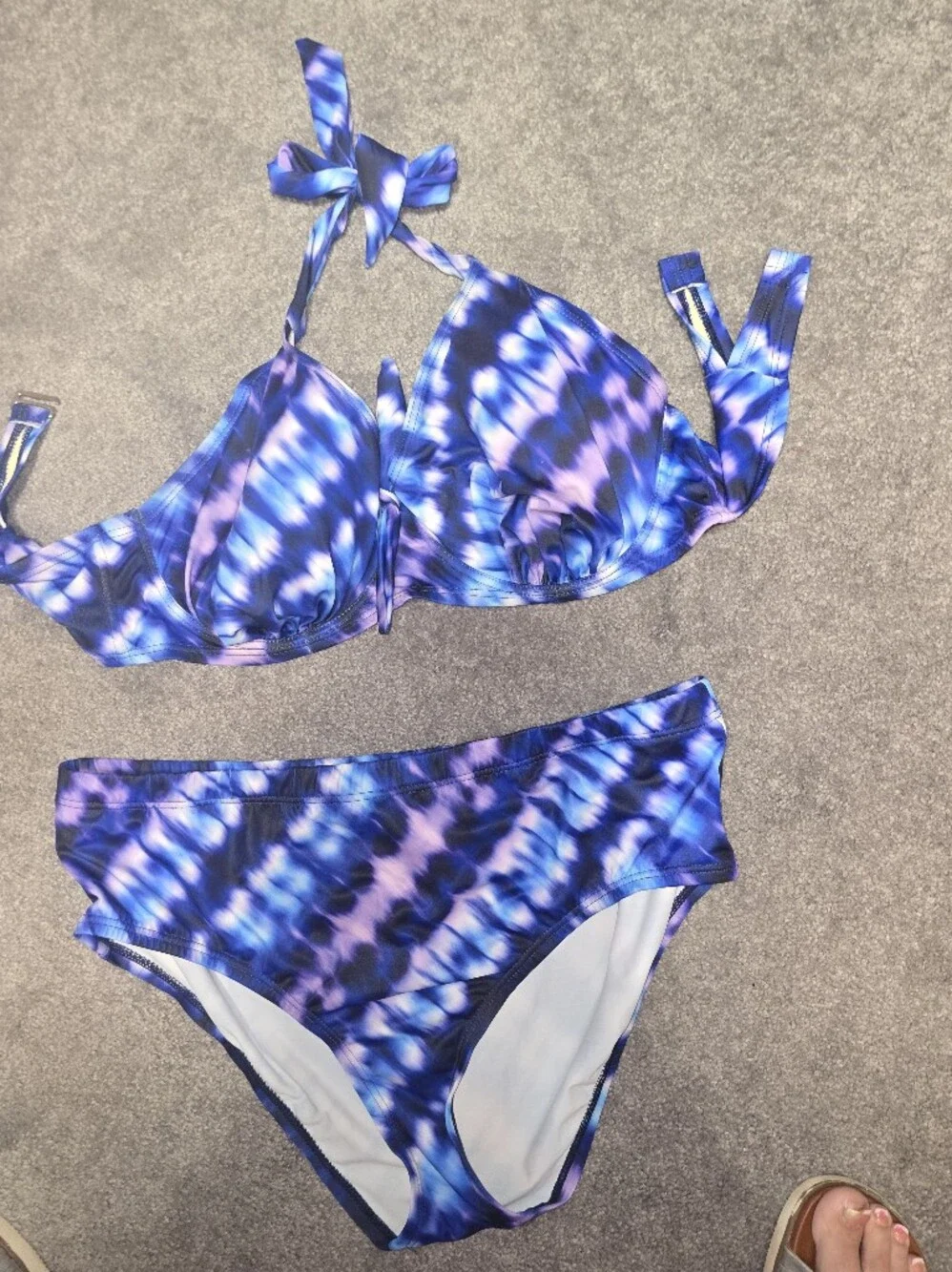 LIKE NEW SWIMSUITS FOR ALL TIEDYE  BIKINI SIZE 18